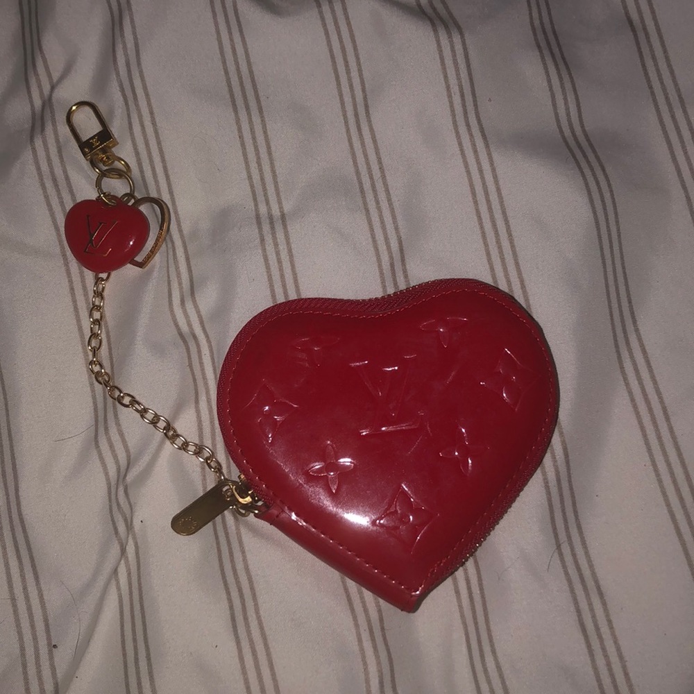 Louis Vuitton Heart coin purse